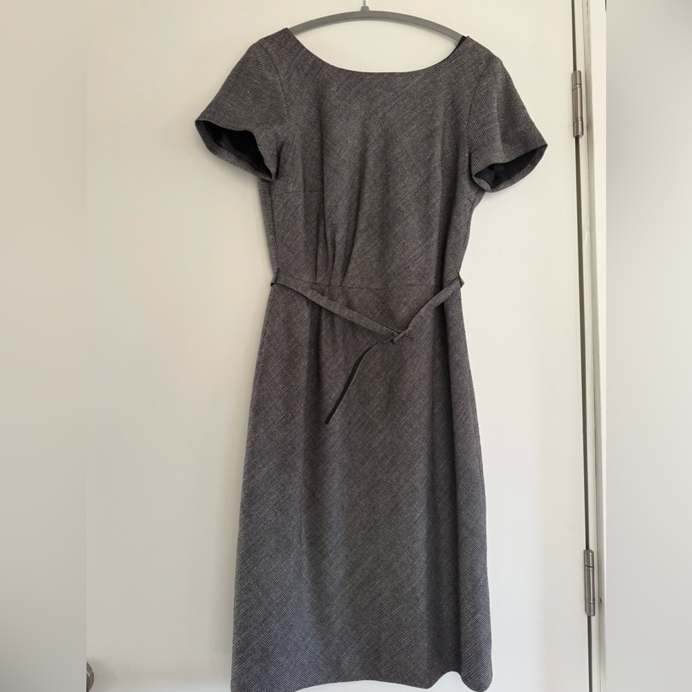 Max Mara Weekend Wool Silk Dress Elegant Sheath Tailored Office Chic